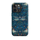 Birds - William Morris Arts and Crafts Iphone Case, 15 Pro Max / Tough Phone, Bird-patterned Phone Case