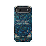 Birds - William Morris Arts and Crafts Iphone Case 17 Air / Matte Blue Green Floral Phone Case Birds William Morris Birds, Iphone, Arts