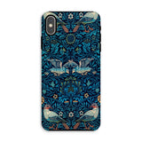 Birds - William Morris Arts and Crafts Iphone Case Xs Max / Matte Ornate Phone Case Blue Floral Bird Pattern Design William Morris Birds,