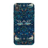 Birds - William Morris Arts and Crafts Iphone Case, x / Matte, Decorative Phone Case Intricate Bird Floral Pattern Shades