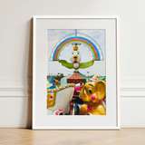 Birdsong Giclée Print / Canvas, 8×10’’ / 20x25cm / Art / White Frame / Matboard, Posters Prints & Visual Artwork, Toby Leon