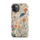 Birdwatchers Kitsch Bird Art Iphone Case, 11 Pro Max / Matte, Floral Patterned Phone Case