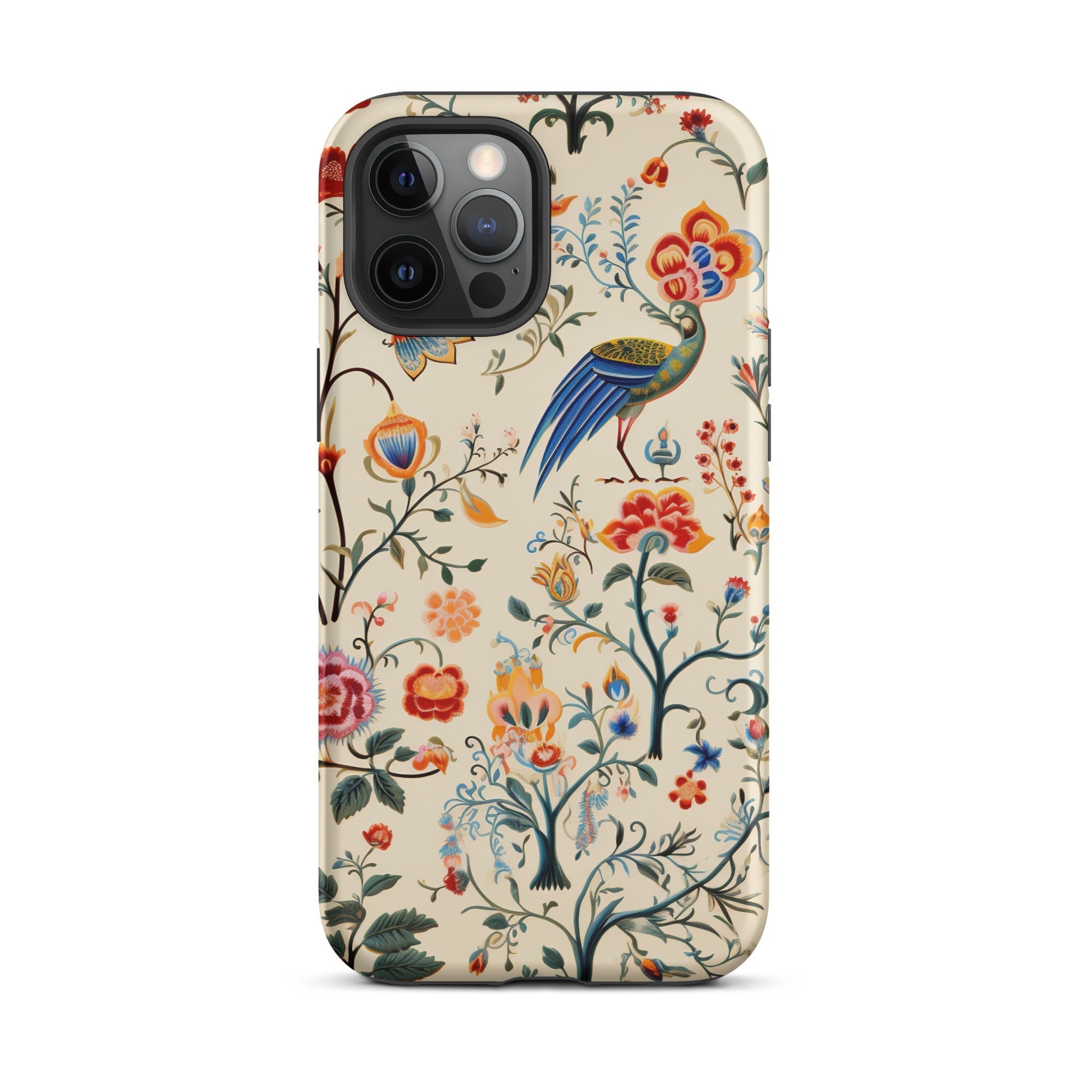 Birdwatchers Kitsch Bird Art Iphone Case, 12 Pro Max / Matte, Floral Patterned Phone Case