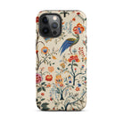 Birdwatchers - Kitsch Bird Art Iphone Case, 12 Pro Max / Matte, Floral Patterned Phone Case