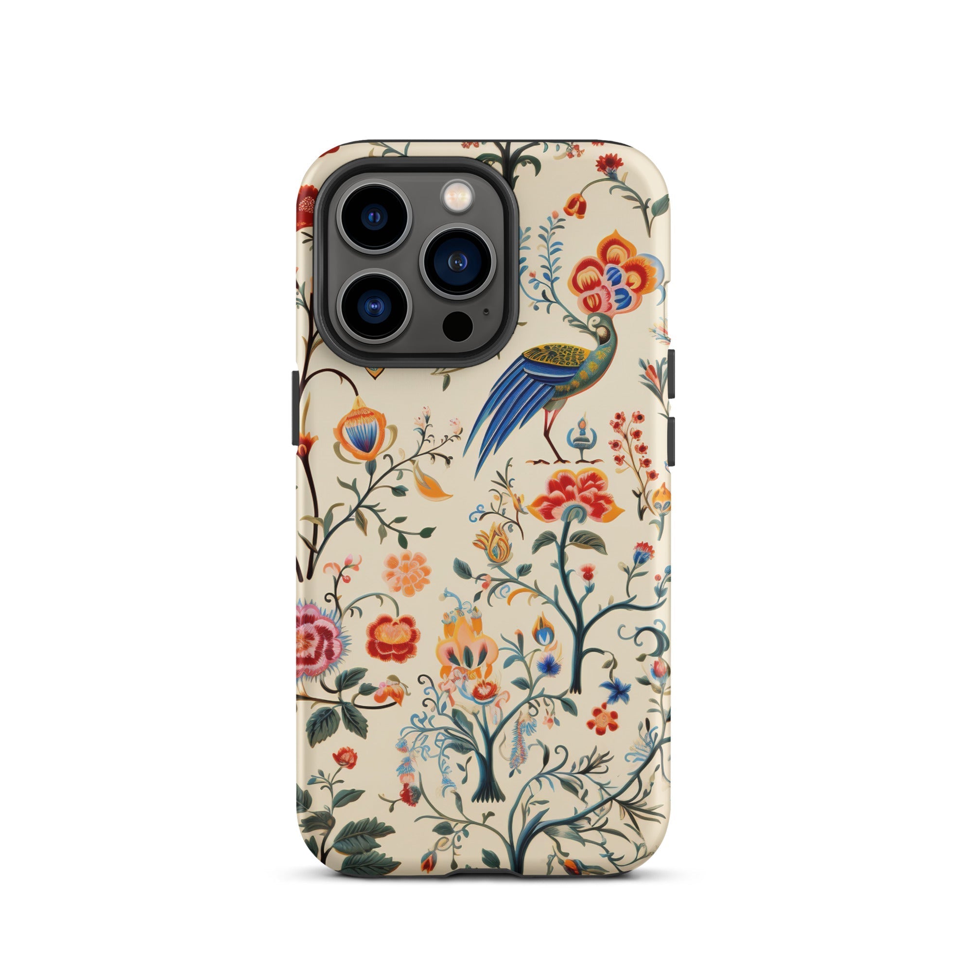 Birdwatchers Kitsch Bird Art Iphone Case, 13 Pro / Matte, Floral Patterned Phone Case