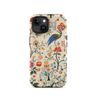 Birdwatchers - Kitsch Bird Art Iphone Case, 15 / Matte, Floral Patterned Phone Case