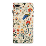 Birdwatchers - Kitsch Bird Art Iphone Case, 8 Plus / Matte, Floral Bird Patterned Phone Case Colorful Botanical Designs