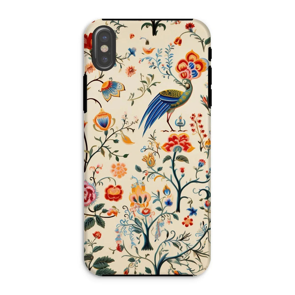 Birdwatchers - Kitsch Bird Art Iphone Case, Xs / Matte, Kite-775790170, Decorative Phone Case Colorful Floral Bird Pattern