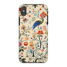 Birdwatchers - Kitsch Bird Art Iphone Case, Xs / Matte, Kite-775790170, Decorative Phone Case Colorful Floral Bird Pattern