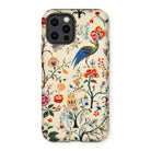 Birdwatchers - Kitsch Bird Art Iphone Case, 12 Pro / Matte, Kite-775790158, Decorative Phone Case Colorful Floral Peacock Pattern