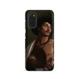 A Bischari Warrior - Jean-leon Gerome Phone Case Samsung Galaxy S20 / Matte Black Phone Case Detailed Classical Painting Man Dark Bischari