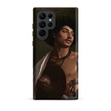 A Bischari Warrior - Jean-leon Gerome Phone Case Samsung Galaxy S22 Ultra / Matte Black Phone Case Detailed Classical Painting Man Dark