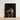 Black-framed Artwork Two Shirtless Men Dramatic Chiaroscuro Style Gods Embrace, Bodies, one Pale, Black Bird