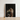 Framed Art Print Dramatic Dark-toned Painting Two Muscular Gods Embrace, Bodies, one Pale, Black Bird