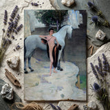 Black Lake - Jan Priesler Art Print / Canvas Framed Reproduction Painting Horseman édouard Manet Nude Young, Prints