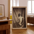 Nude Study - Jean Louis Marie Eugene Durieu Art Print Posters Prints & Visual Artwork