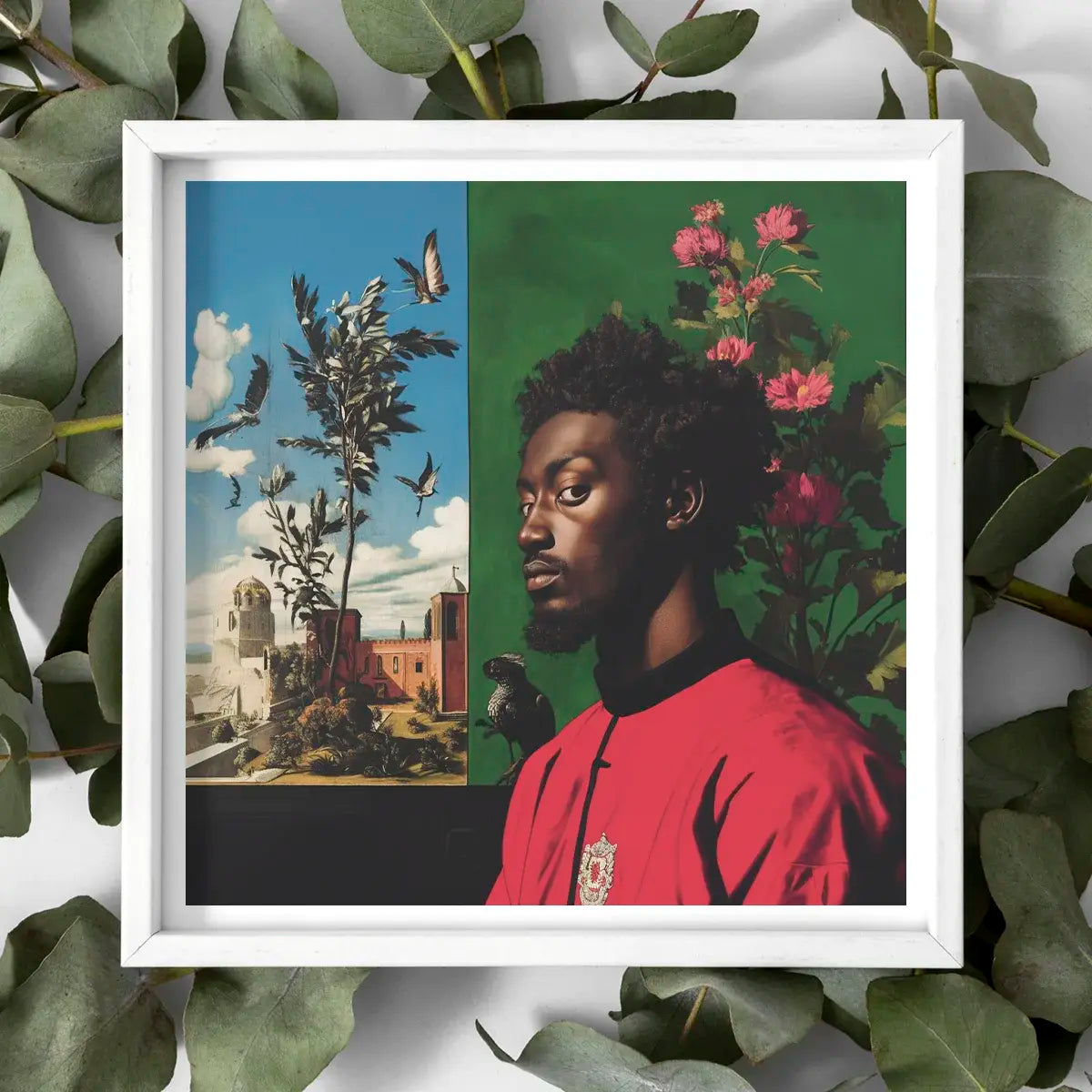 Framed art print inspired by Vincent Van Gogh showcasing artistic entrepreneur spirit and creative electricity