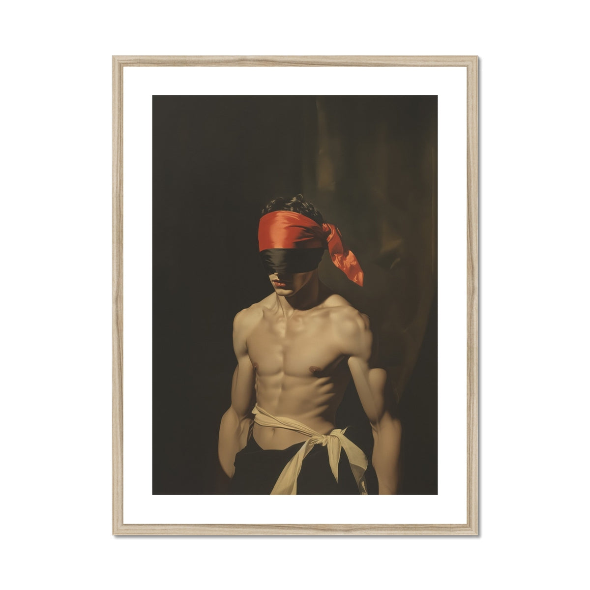 Blackout - Vintage 19th Century Gay Fetishism Art Print