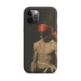Blackout - Vintage 19th Century Gay Fetishism Iphone Case, 12 Pro Max / Matte, Phone Case Blindfolded Man