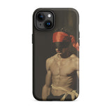 Blackout - Vintage 19th Century Gay Fetishism Iphone Case, 15 Plus / Matte, Phone Case Blindfolded Man
