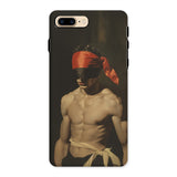 Blackout - Vintage 19th Century Gay Fetishism Iphone Case, 8 Plus / Matte, Phone Case Blindfolded Man