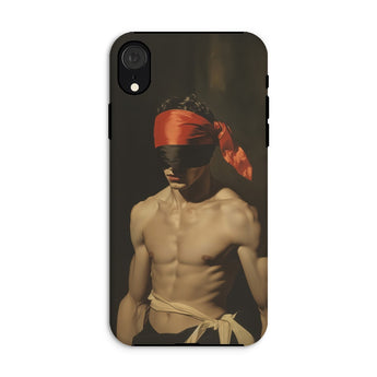 Blackout - Vintage 19th Century Gay Fetishism Iphone Case, Xr / Matte, Phone Case Blindfolded Man