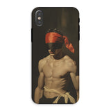Blackout - Vintage 19th Century Gay Fetishism Iphone Case, Xs / Matte, Phone Case Blindfolded Man