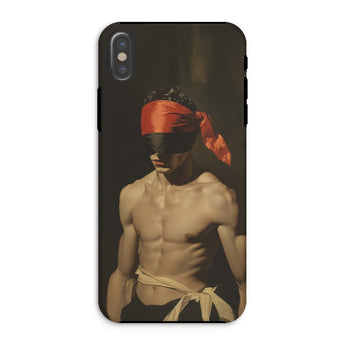 Blackout - Vintage 19th Century Gay Fetishism Iphone Case, Xs / Matte, Phone Case Blindfolded Man