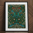 Blackthorn Hawthorn - William Morris Florals Art Print, 24’’x32’’ / Unframed, Framed Floral Art Print Intricate Botanical Patterns Rich