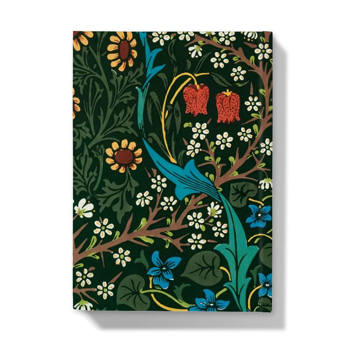 Blackthorn Hawthorn By William Morris Hardback Journal - Notebooks & Notepads - Aesthetic Art