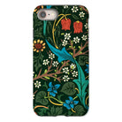 Blackthorn Hawthorn - William Morris Iphone Case, 8 / Matte, Floral Patterned Phone Case Colorful Botanical Designs Dark