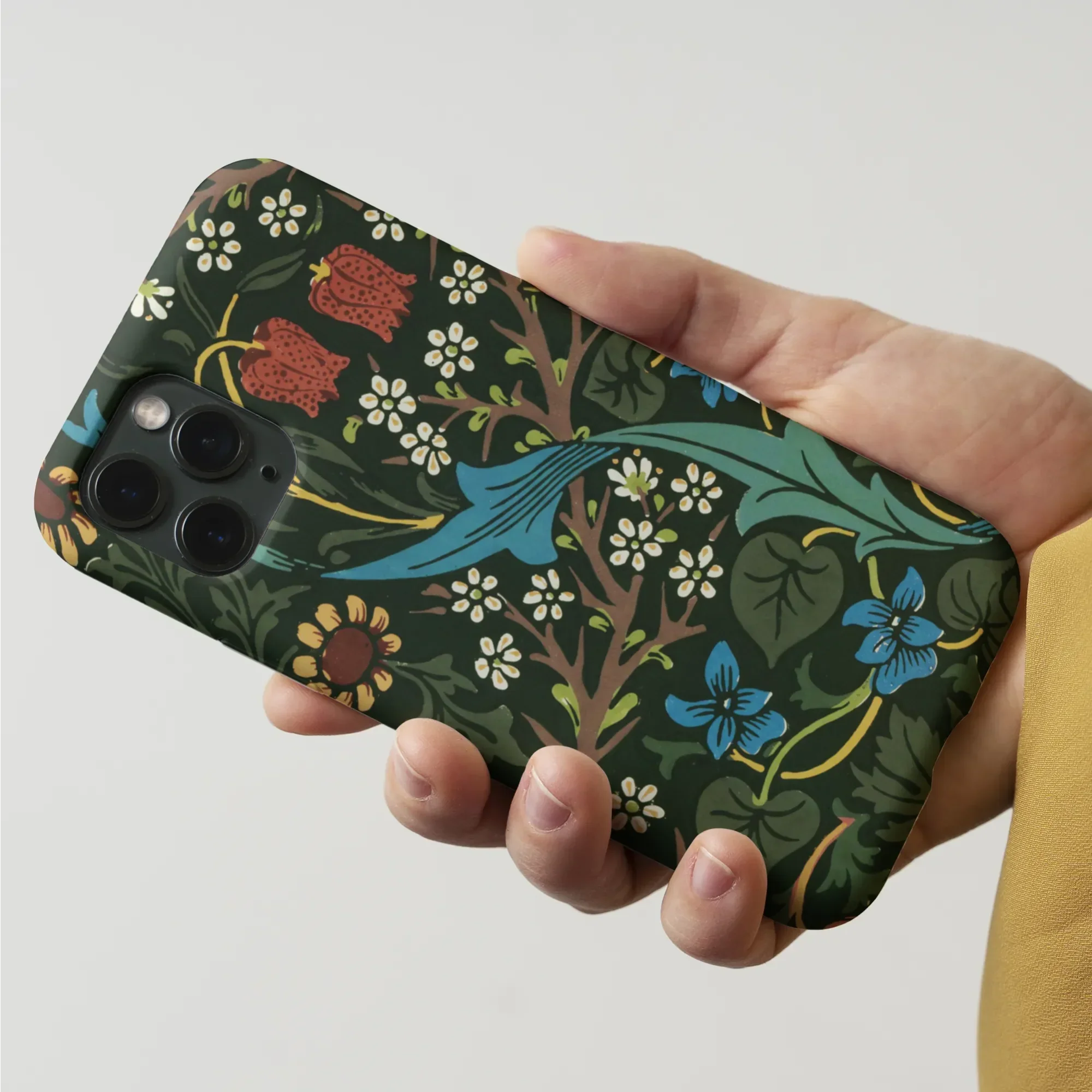 Blackthorn Hawthorn - William Morris Iphone Case Mobile Phone Cases