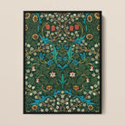 Blackthorn Hawthorn - William Morris Pattern Framed Canvas Posters Prints & Visual Artwork