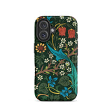 Blackthorn Hawthorn - William Morris Phone Case Iphone 16 / Matte Floral Patterned Phone Case William Morris Florals, Hawthorn Unfurls,