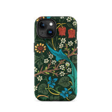 Blackthorn Hawthorn - William Morris Phone Case Iphone 15 / Matte Floral Patterned Phone Case William Morris Florals, Hawthorn Unfurls,