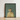Framed Artwork Figure Blindfold Draped Fabric Rendered Muted Neoclassical Gay Saint, Blindfolded, Hovers