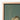 Framed Canvas Print Teal Background Subtle Gold Brushstrokes Neoclassical Gay Saint, Blindfolded, Hovers