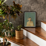 Blind Faith - Neoclassical Gay Saint Art Print, Framed Art Print