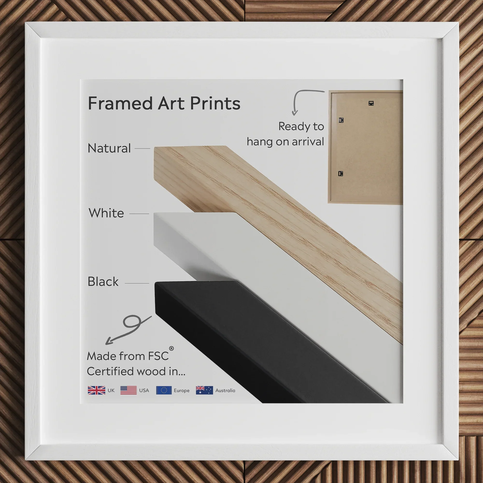 Blind Faith - Neoclassical Gay Saint Art Print, Framed Art Print Options