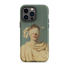 Blind Faith Neoclassical Gay Saint Iphone Case, 14 Pro Max / Matte, Phone Case Blindfolded Figure
