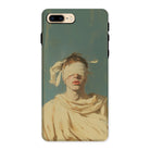 Blind Faith Neoclassical Gay Saint Iphone Case, 8 Plus / Matte, Phone Case Painting Blindfolded Person
