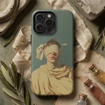 Blind Faith - Neoclassical Gay Saint Iphone Case, Mobile Phone Cases, Toby Leon