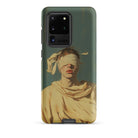 Blind Faith Neoclassical Gay Saint Samsung Case, Galaxy S20 Ultra / Matte, Smartphone Case Blindfolded Figure Garment