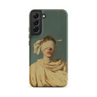 Blind Faith Neoclassical Gay Saint Samsung Case, Galaxy S22 Plus / Matte, Smartphone Case Classical Painting Blindfolded Figure