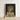 Blind Justice - Queer Neo-baroque Art Print / Canvas Framed Portrait Person Ornate Cream-colored Satin Outfit Puffed