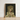 Blind Justice - Queer Neo-baroque Art Print / Canvas Framed Portrait Person Ornate Cream-colored Satin Outfit Sword