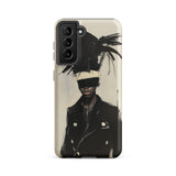 Blindside - Black Trans Leather Fashion Phone Case, Samsung Galaxy S21 Fe / Matte, Mobile Cases, Toby Leon