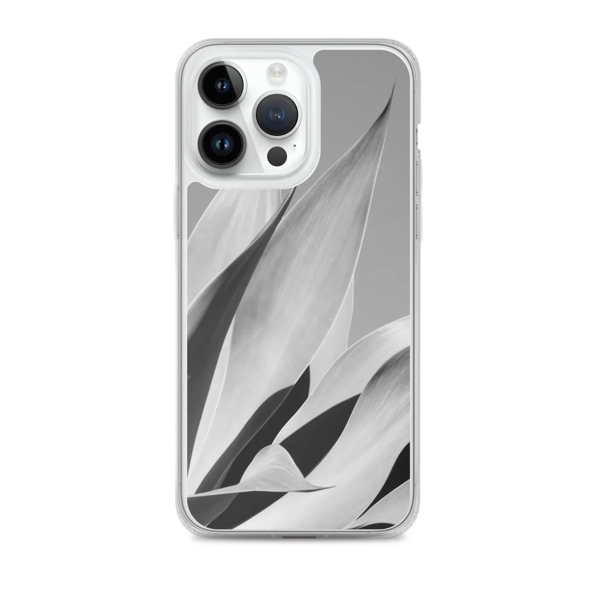 In Bloom Botanical Art Iphone Case - Black And White - Iphone 14 Pro Max - Mobile Phone Cases - Aesthetic Art