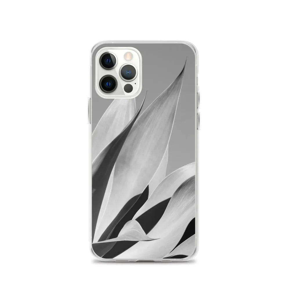 In Bloom Botanical Art Iphone Case - Black And White - Iphone 12 Pro - Mobile Phone Cases - Aesthetic Art