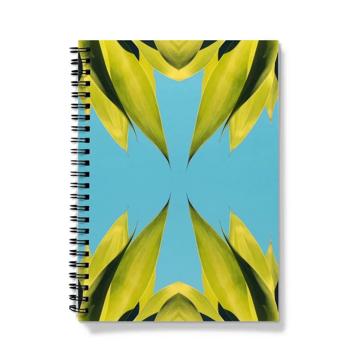 In Bloom - Trippy Modern Succulent Art Notebook - A5 - Graph Paper